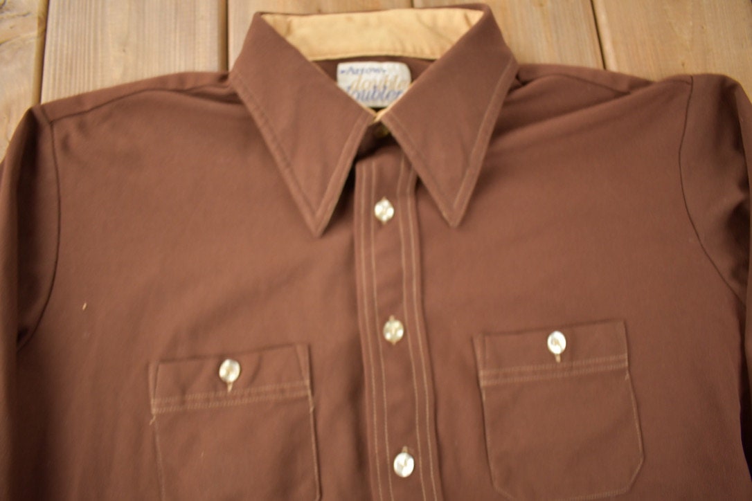 Vintage 1960s Arrow Doubler Doubler Button Up Shirt