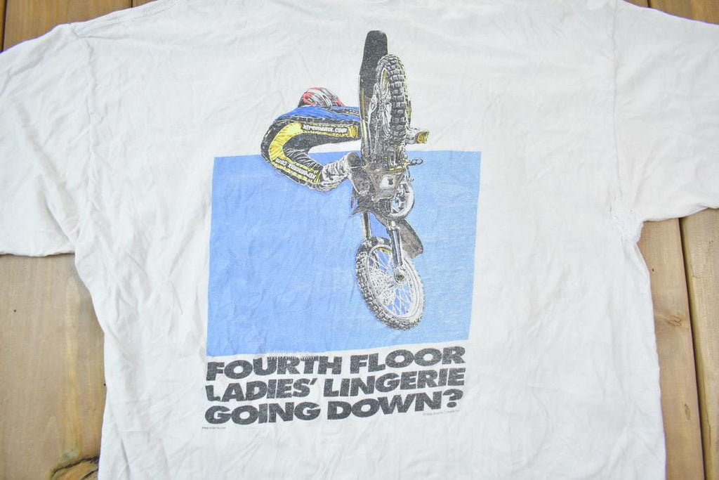 Vintage 1998 Xtreme Dirtbike Graphic T-Shirt