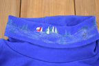 Vintage 1990s Cross Country Skiing Northern Reflections Turtleneck