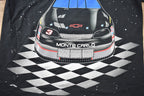 Vintage 1990s Dale Earnhardt The Intimidator All Over Print NASCAR T-Shirt