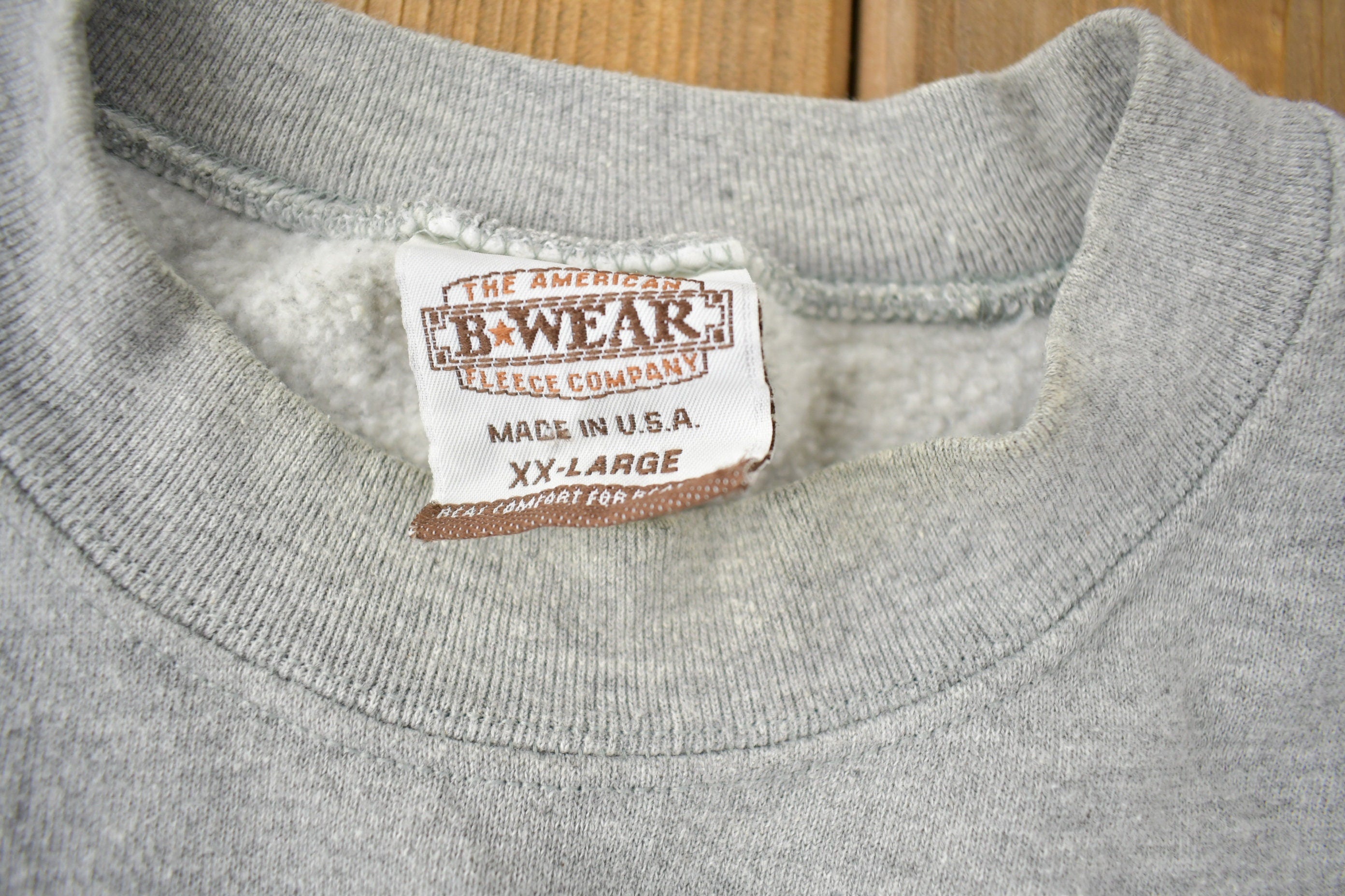 Vintage 1990s World Class Grandpa Embroidered Crewneck Sweatshirt Made In USA