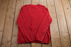 Vintage 1980s Deadstock Knitted Cardigan Sweater