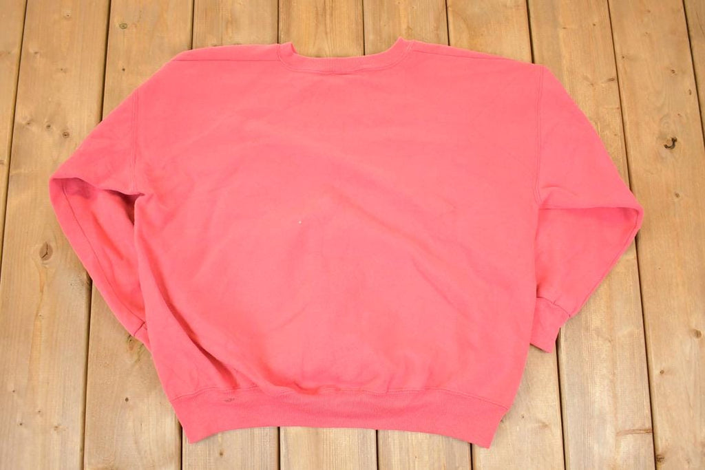 Vintage 1990s Lee Heavyweight Blank Crewneck Sweatshirt Womens XXL