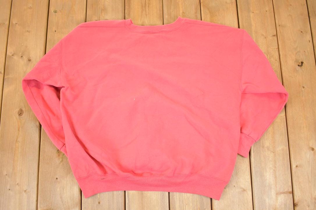 Vintage 1990s Lee Heavyweight Blank Crewneck Sweatshirt Womens XXL