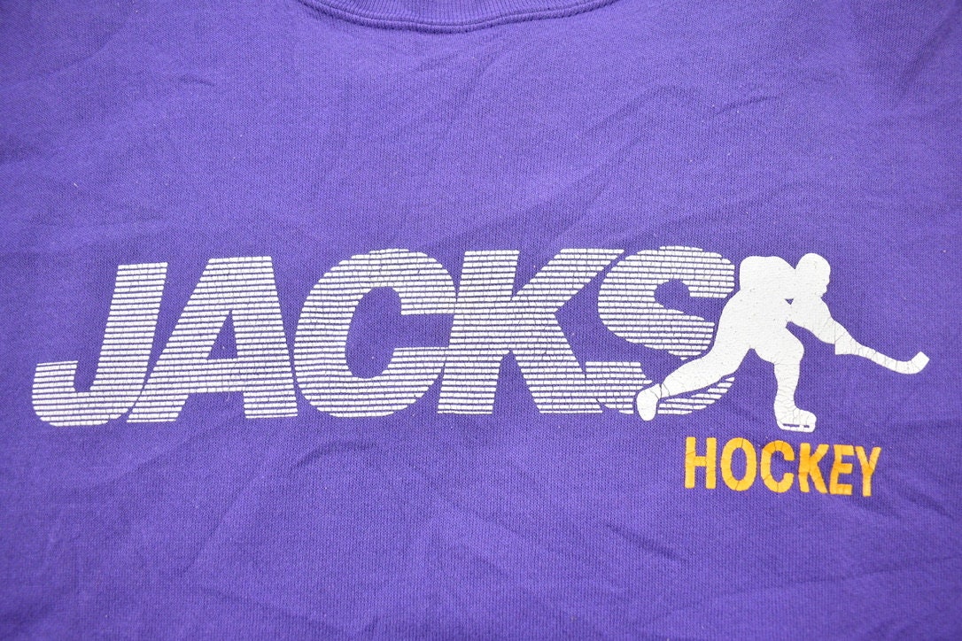 Vintage 1990s Jacks Hockey CEC Collegiate Crewneck