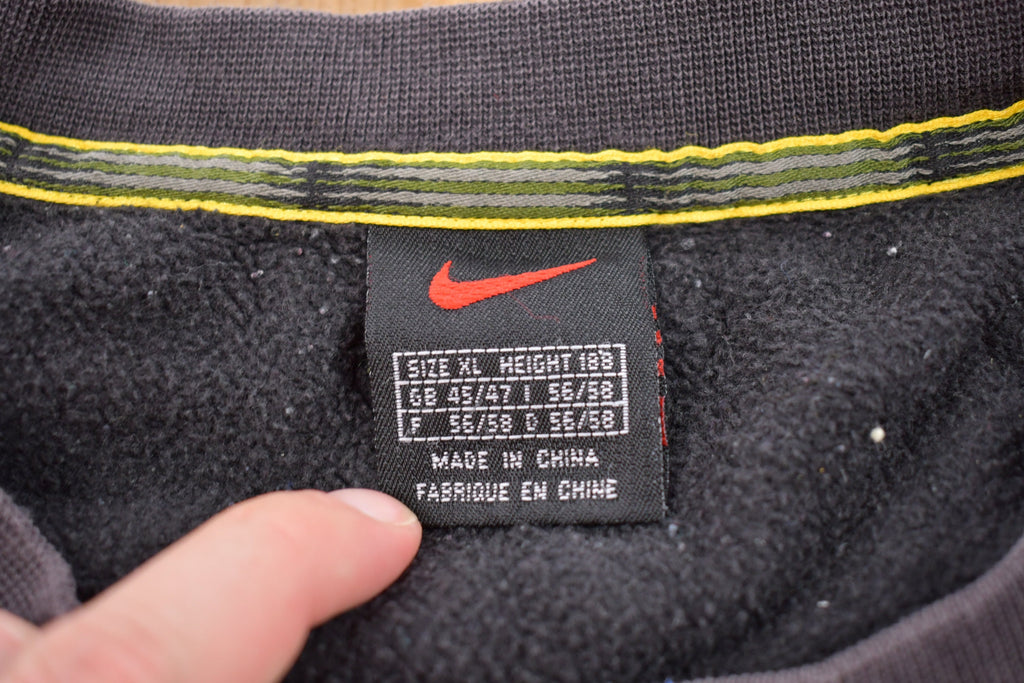 Vintage 1990s Nike Embroidered Mini Swoosh Crewneck Sweatshirt