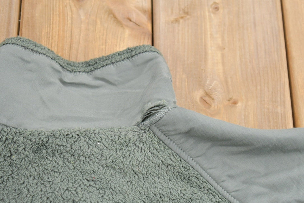 Vintage 1990s Military Cold Weather Fleece Sweater
