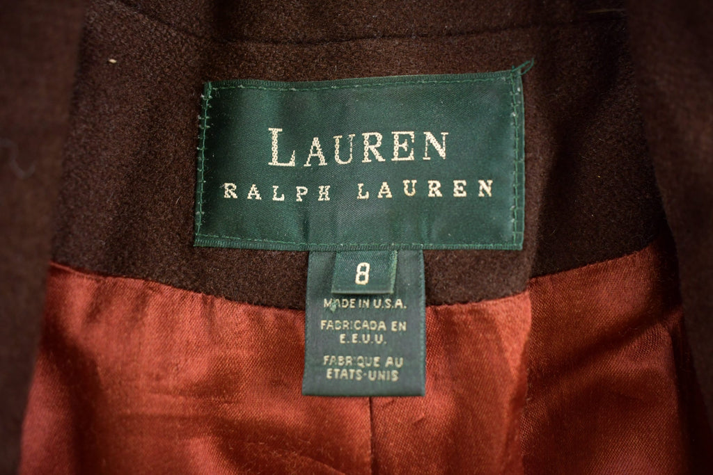 Vintage 1990s Lauren Ralph Lauren Camel Hair Coat