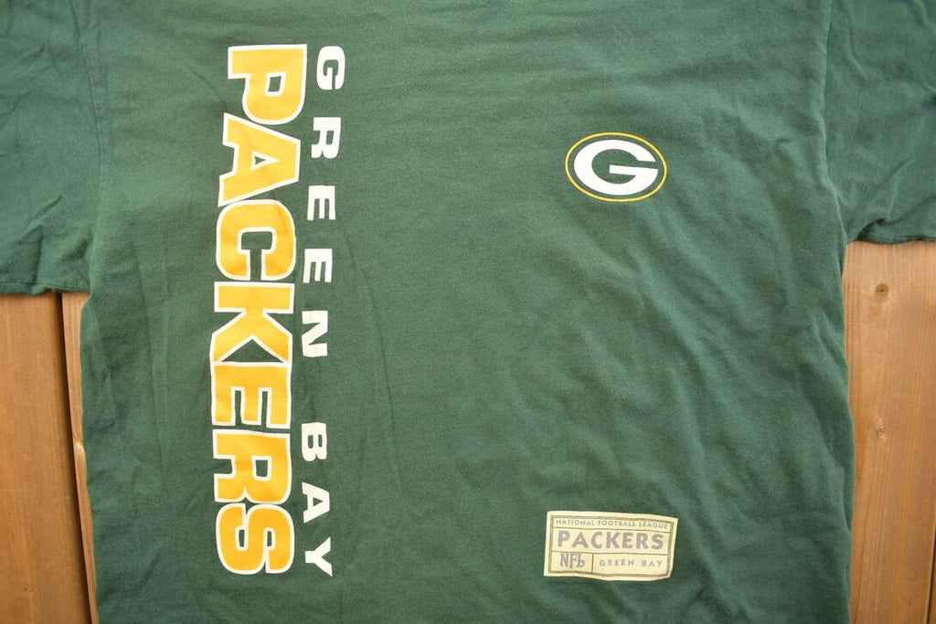 Vintage 1990s Green Bay Packers NFL Graphic T-Shirt