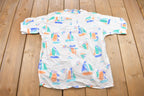 Vintage 1990s Piccolo Boats Button Up Shirt