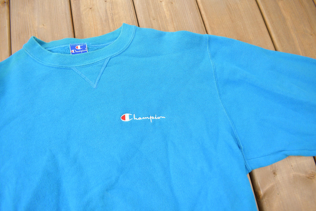 Vintage 1990s Champion Small Logo Crewneck Sweatshirt