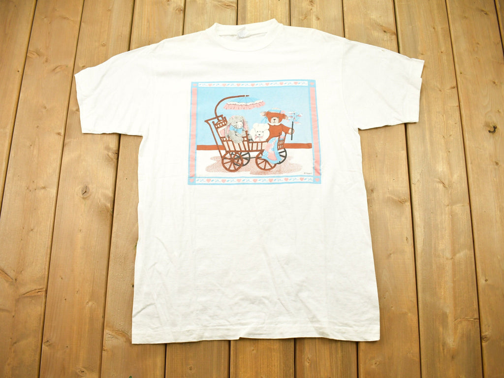 Vintage 1990s Teddy Bear Theme T Shirt