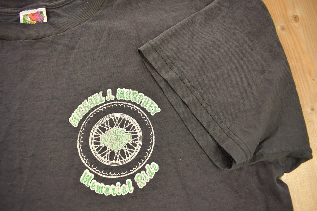 Vintage 2000 Michael J Murphey Memorial Ride Graphic T-Shirt
