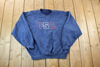 Vintage 1990s USA Heavyweight Crewneck Sweatshirt
