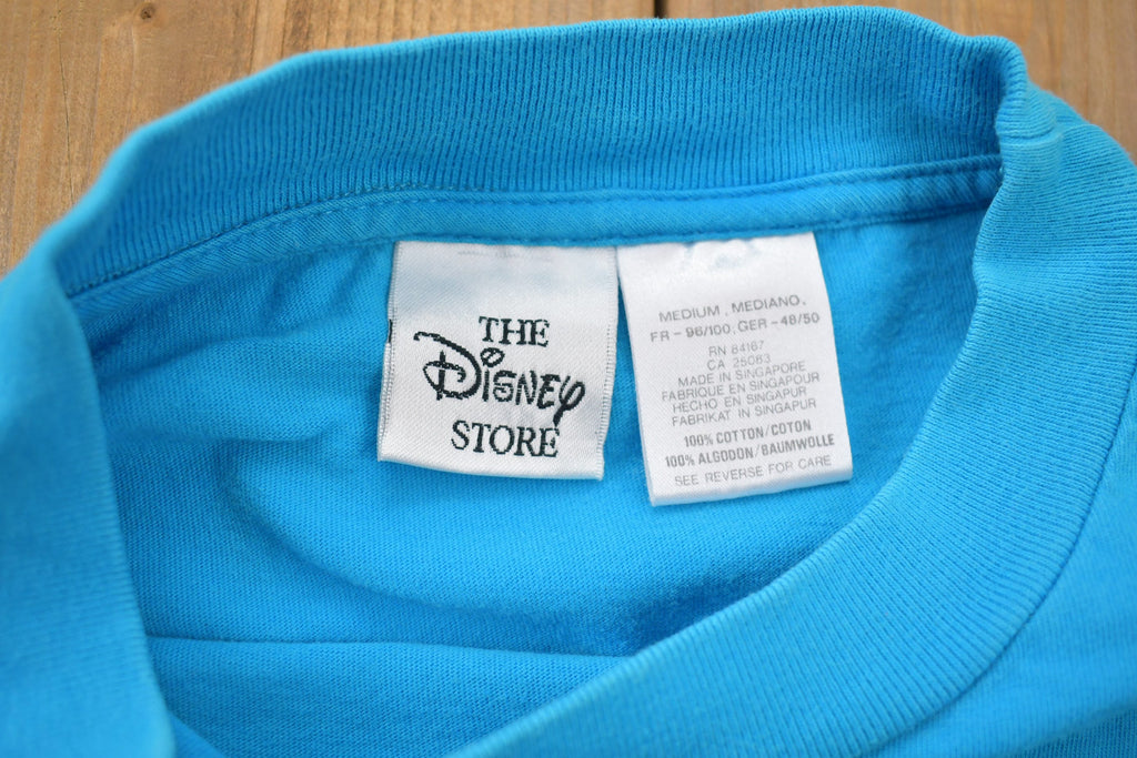 Vintage 1990s Fantasia Mickey Mouse Disney Embroidered Pocket T-Shirt