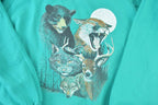 Vintage 1990s Bear Bobcat Outdoorsman Crewneck Sweatshirt