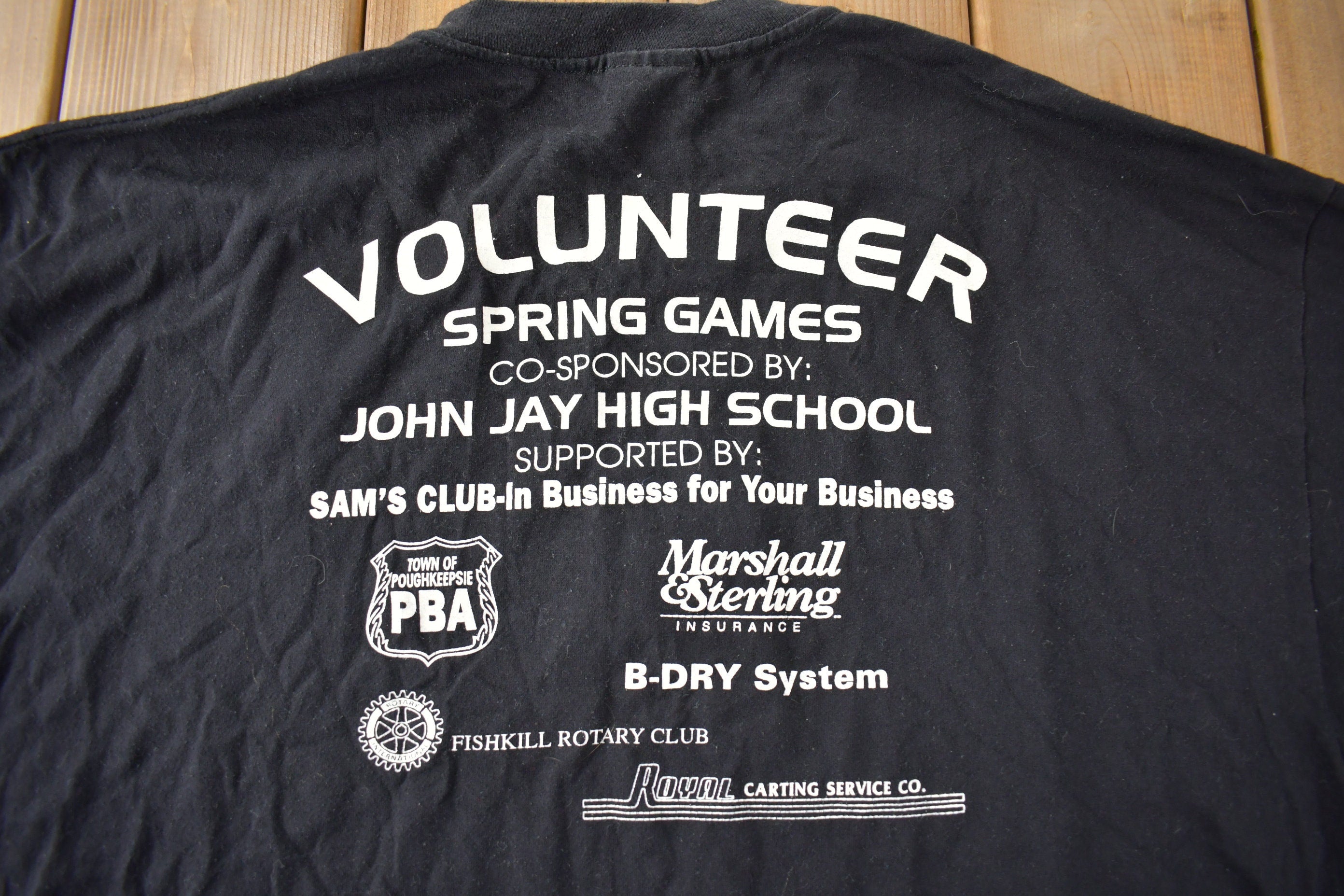 Vintage 1990s Dutchess County Special Olympics Souvenir T Shirt Made In USA Size XXL