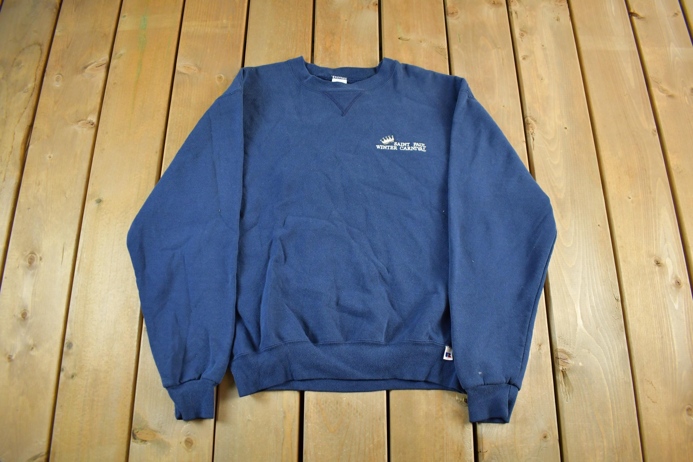 Vintage 1990s Saint Paul Winter Carnival Crewneck Sweatshirt Men's Medium