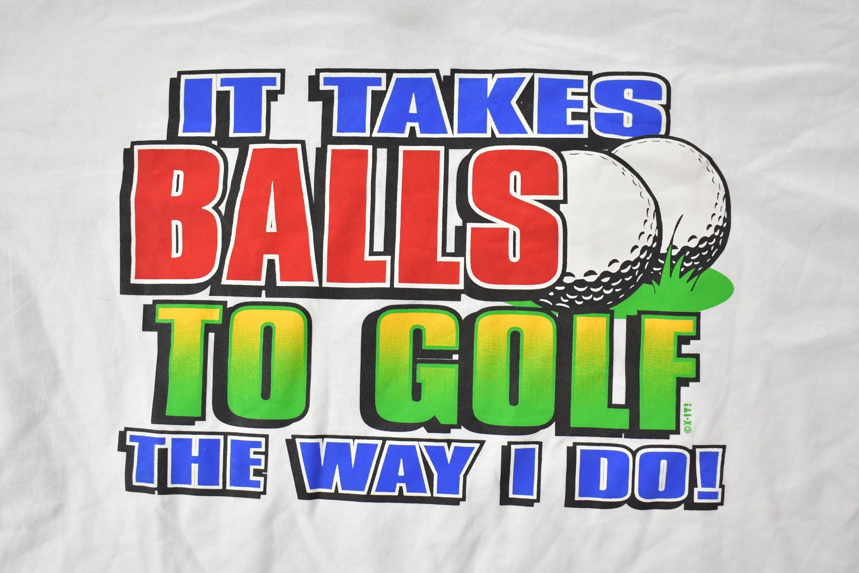 Vintage 1990s Golfing Graphic T-Shirt