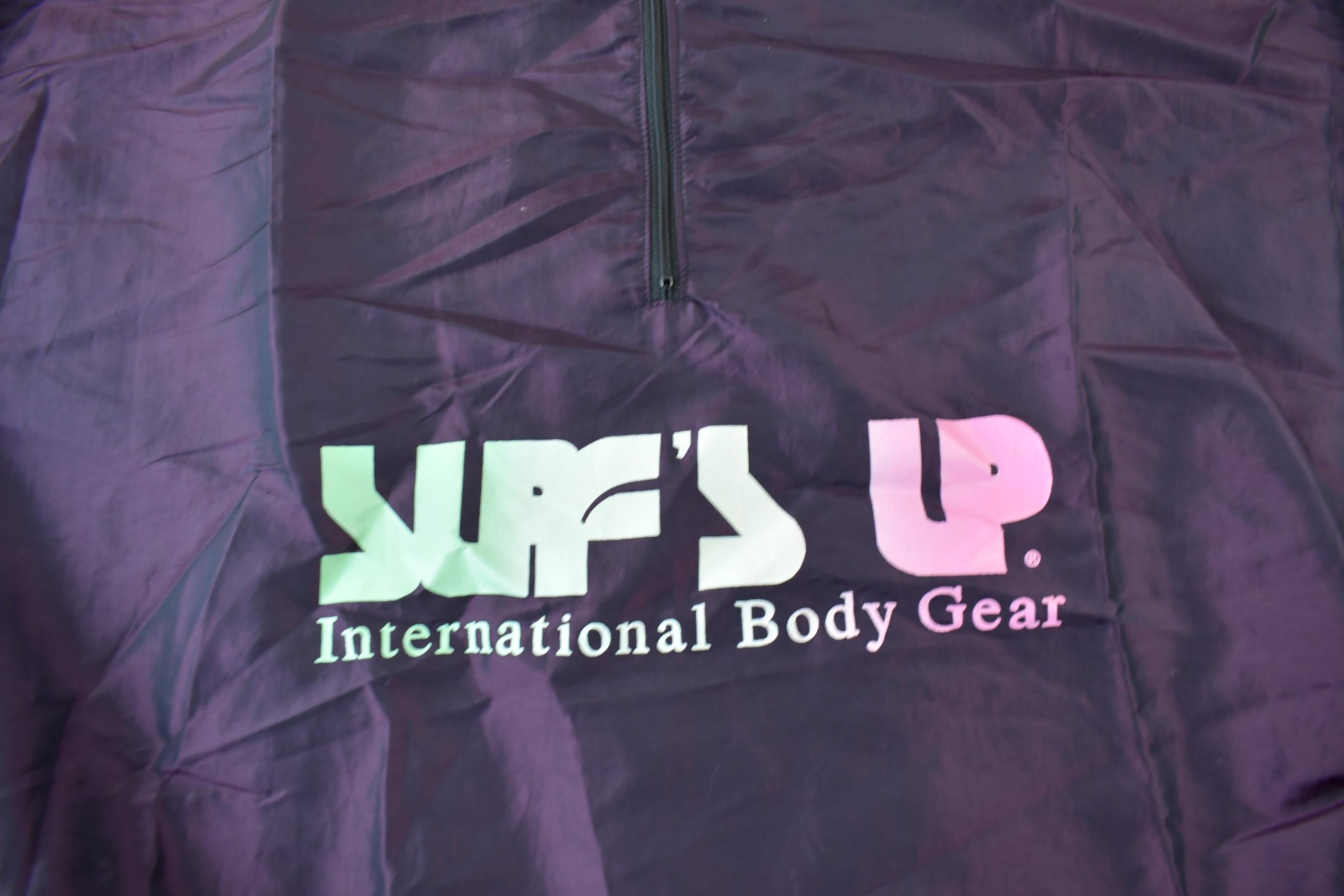 Vintage 1990s Surf's Up International Body Gear Windbreaker Jacket