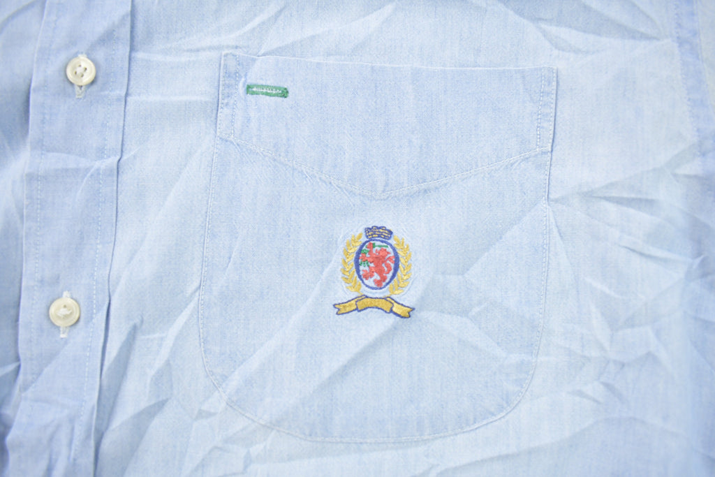Vintage 1990s Blank Tommy Hilfiger Button Up Shirt