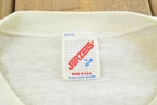 Vintage 1990s Boeing Nasa Space Station Graphic T Shirt Mens L