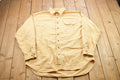 Vintage 1990s Land's End Blank Yellow Button Up Shirt