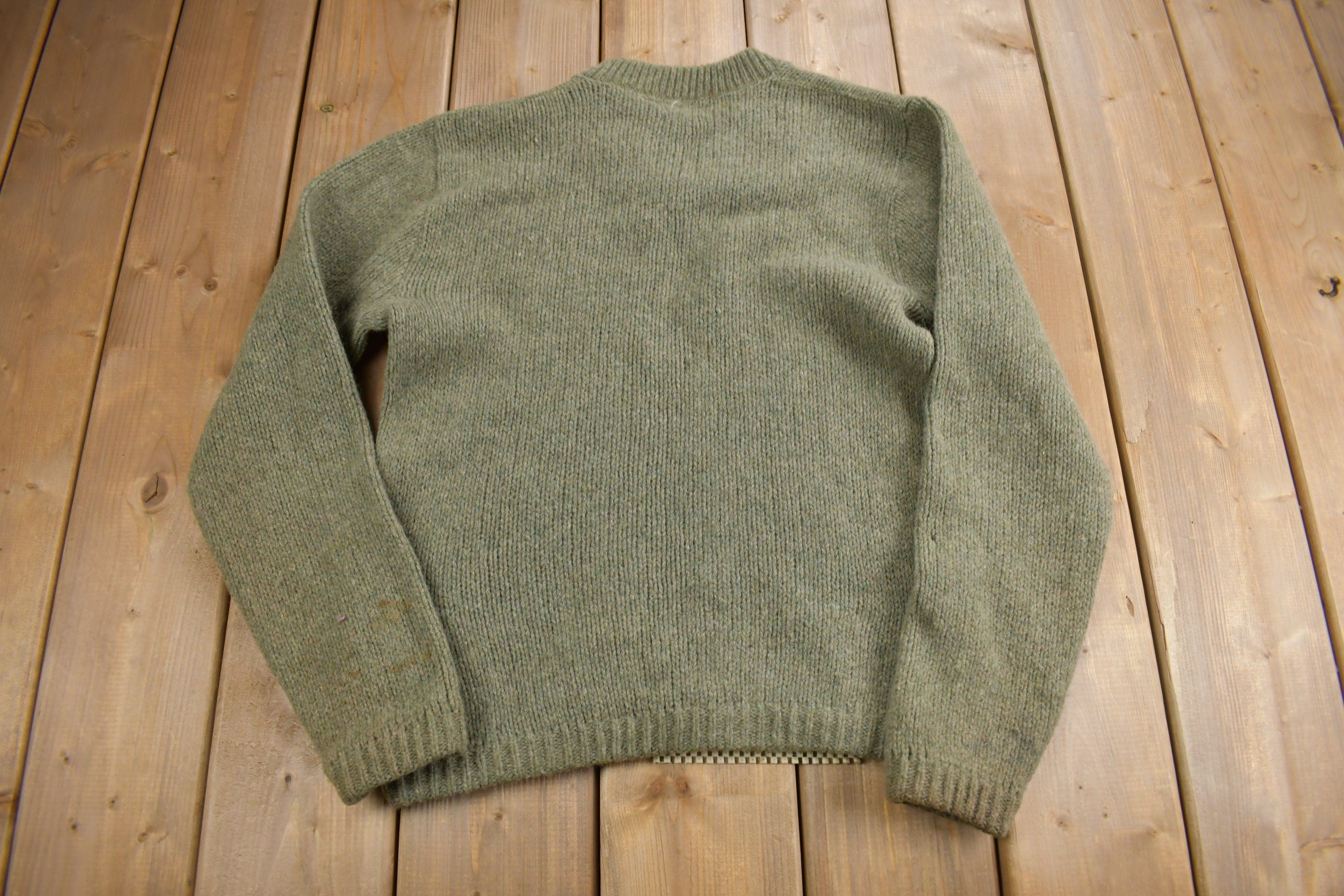 Vintage 1950s Jersild Knit V Neck Sweater