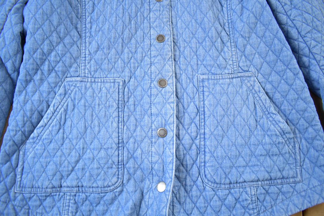 Vintage 1990s Blue Izaac Mizrahi Windbreaker Jacket