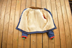 Vintage 1970s Sherpa Lined Denim Jacket