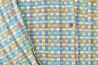 Vintage 1990s Michel Abstract Button Up Shirt Men's L