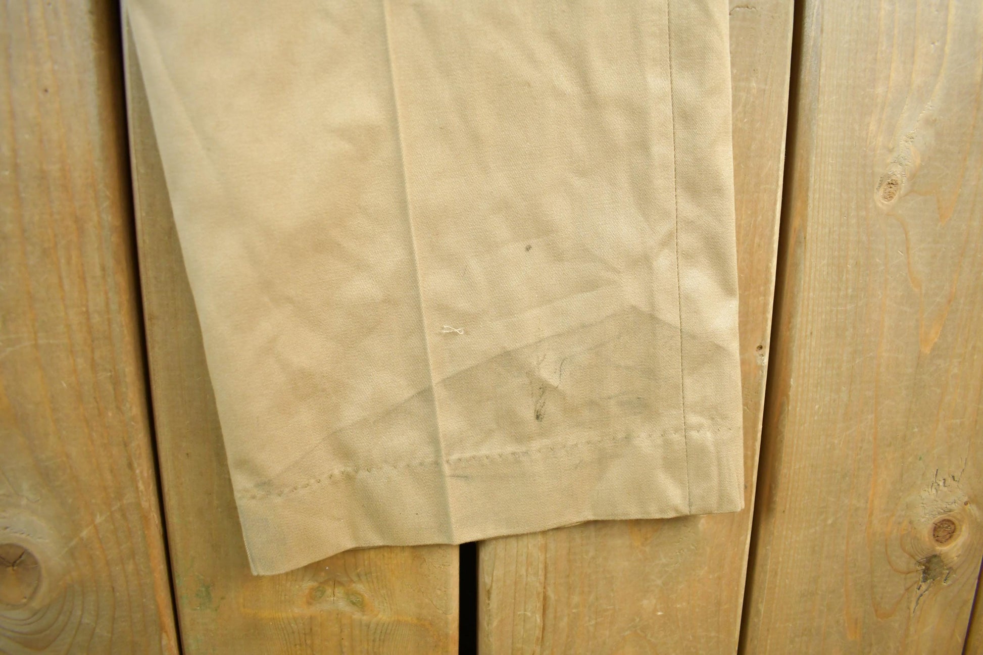 Vintage 1975 Army Khaki Pants Size 28 x 31