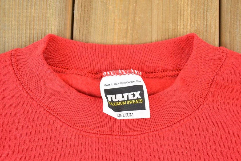 Vintage 1990s Teach The Future Crewneck Sweatshirt