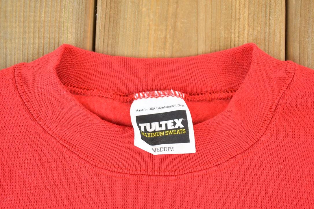 Vintage 1990s Teach The Future Crewneck Sweatshirt