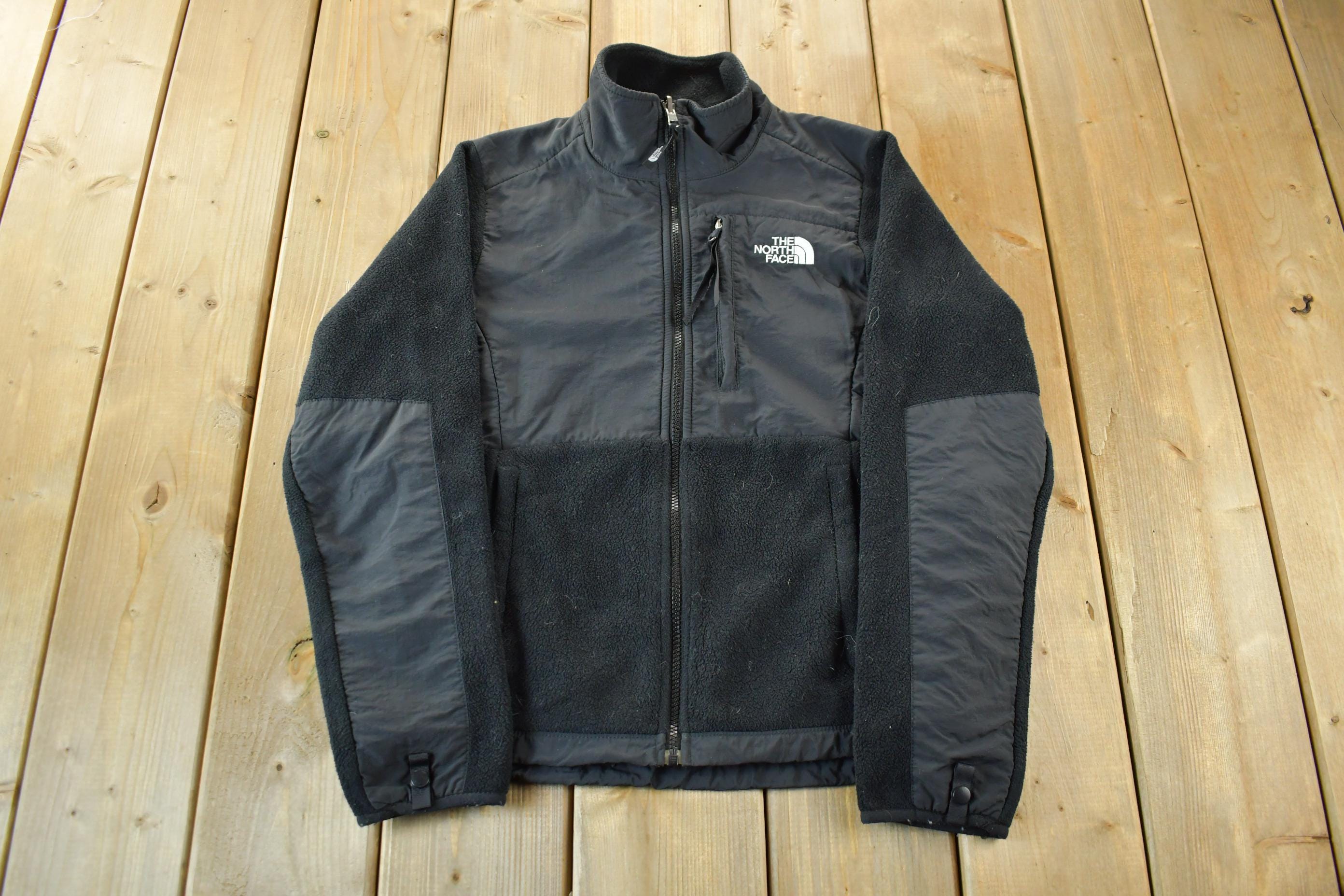 Vintage 1990s The North Face Black Denali Fleece Women's Sweater