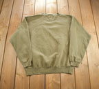 Vintage 1990s American Sportsman Lost Terrain Crewneck Sweatshirt Made In USA