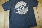 Vintage 1990s Labatt Genuine Draft Graphic T-Shirt / Streetwear / Retro / Single Stitch / Made In Canada / 90s Graphic Tee