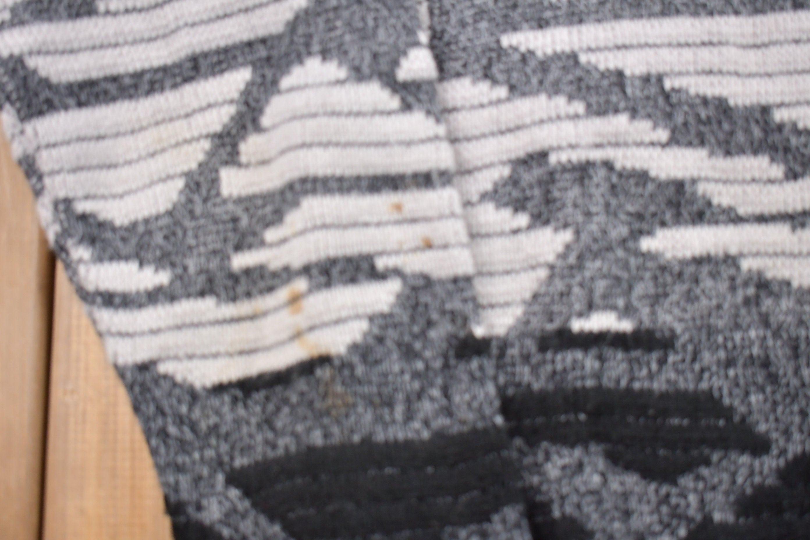 Vintage 1990s Uniform Code Abstract Knitted Sweater  Vintage 90s Crewneck  Pattern Sweater  Outdoor  Made In USA  Pullover Sweatshirt