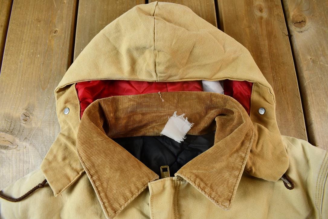 Vintage 1980s Traditional Carhartt Work Coat
