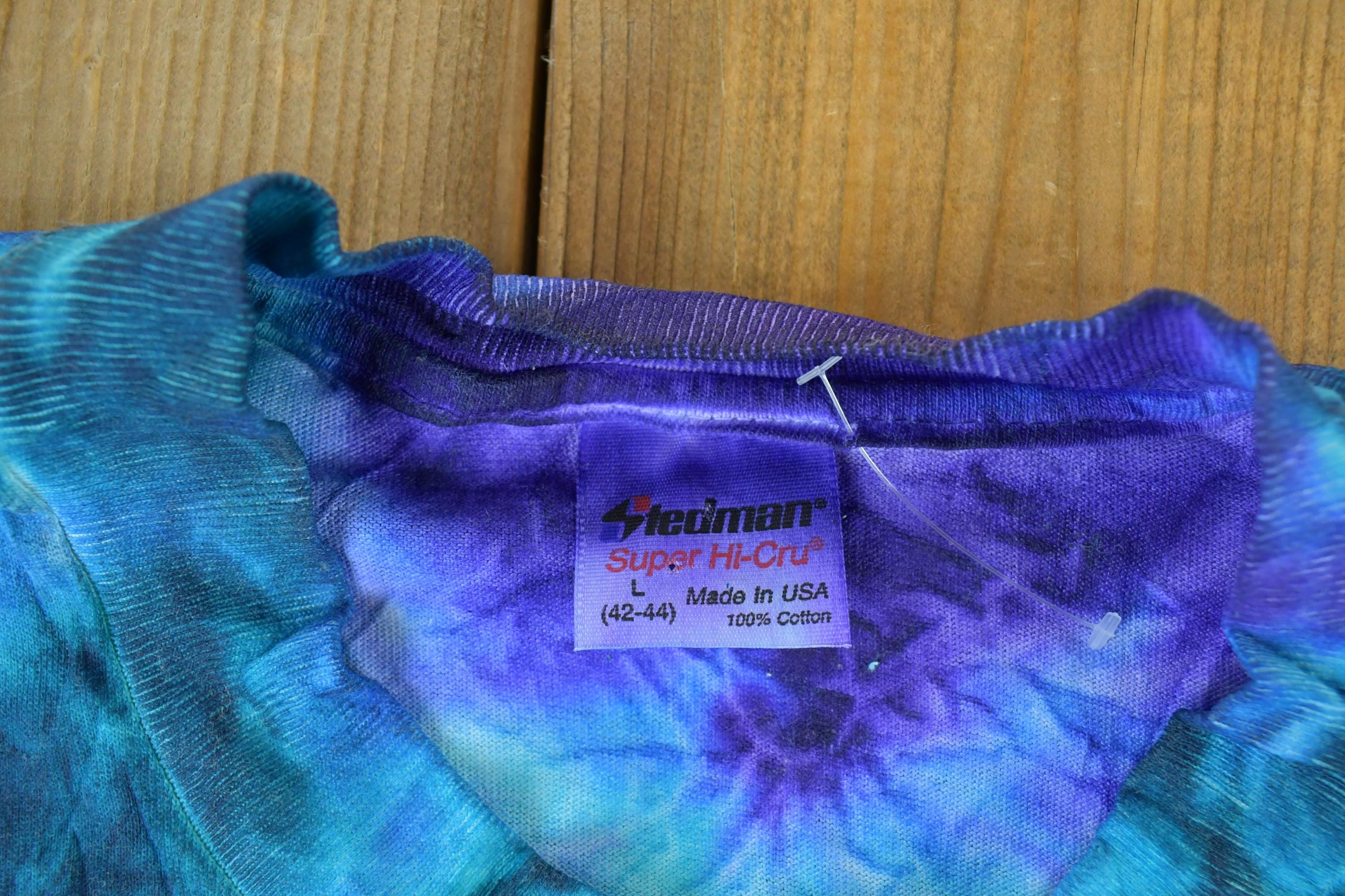 Vintage 1990s Tie Dye Canada Single Stitch T-Shirt  90s Vintage Souvenir Tee  Rare Vacation Tee  Summer Shirt Made In USA