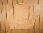 Vintage 1990s Blank Beige Button Up Shirt