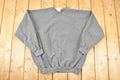 Vintage 1990s Ultimate Hanes Cotton Heavyweight Blank Print Pro Crewneck Sweatshirt Men's XL