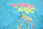 Vintage 1990s "Take The Tube" Malta Surf Graphic T Shirt