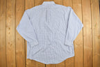 Vintage 1990s Brooks Brothers Check Button Up Shirt