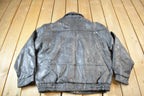 Vintage 2000 Giovanni Navarre Leather Biker With Lining Size XL NWT