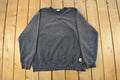 Vintage 1990s Distressed Carhartt Crewneck Sweatshirt Men's 2XL