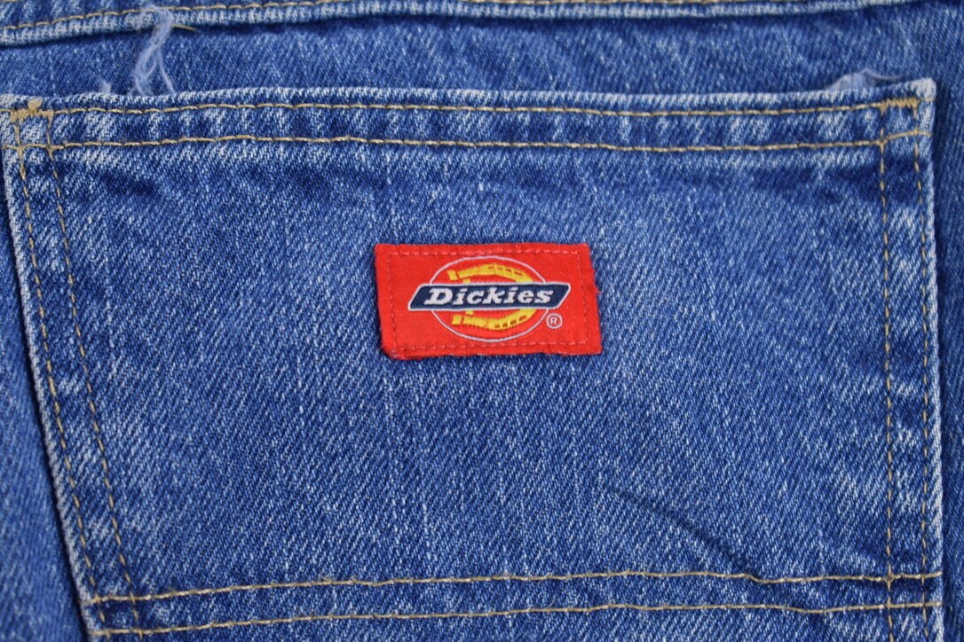 Vintage 1980s Dickies Double Knee Jeans / Streetwear Fashion / Vintage Pants / 90s Workwear / 90s Dickies