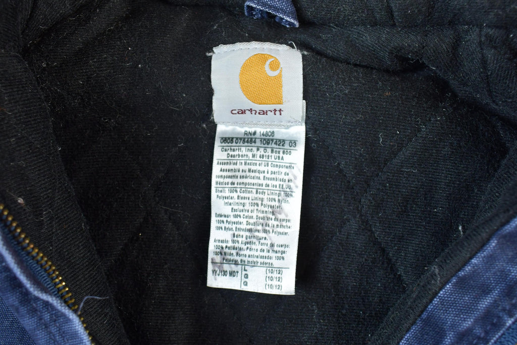 Vintage 1990s Youth Distressed Carhartt Jacket Made In USA