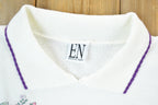 Vintage 1990s Cute Puppies Collared Crewneck Sweater