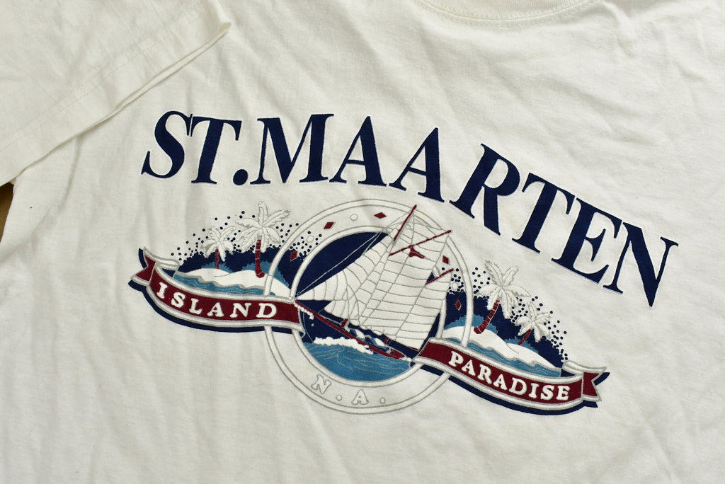 Vintage 1990s St. Maarten Island Paradise T-Shirt